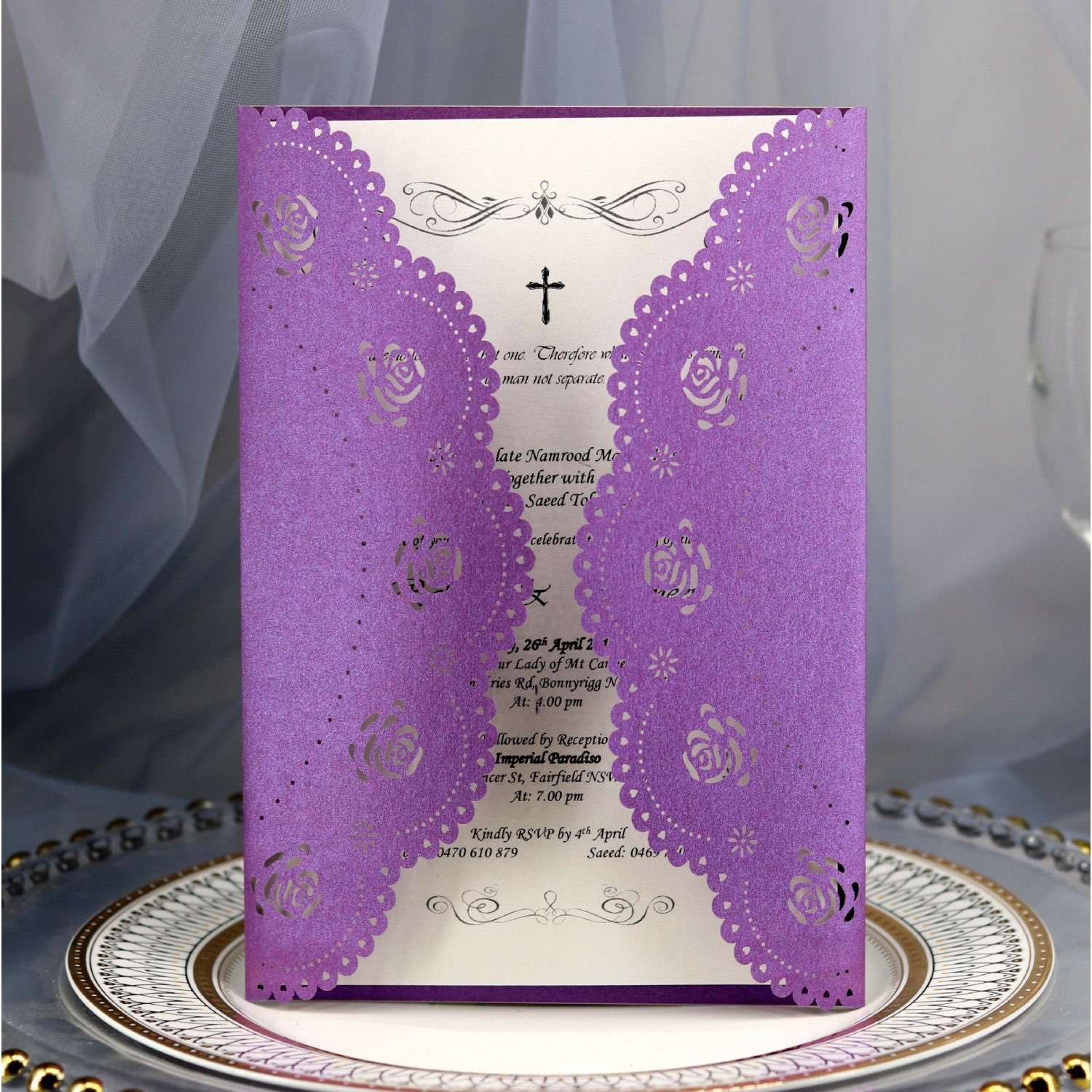 Business Invitation Card Wedding Supplies Holiday Greeting Card Wholesale